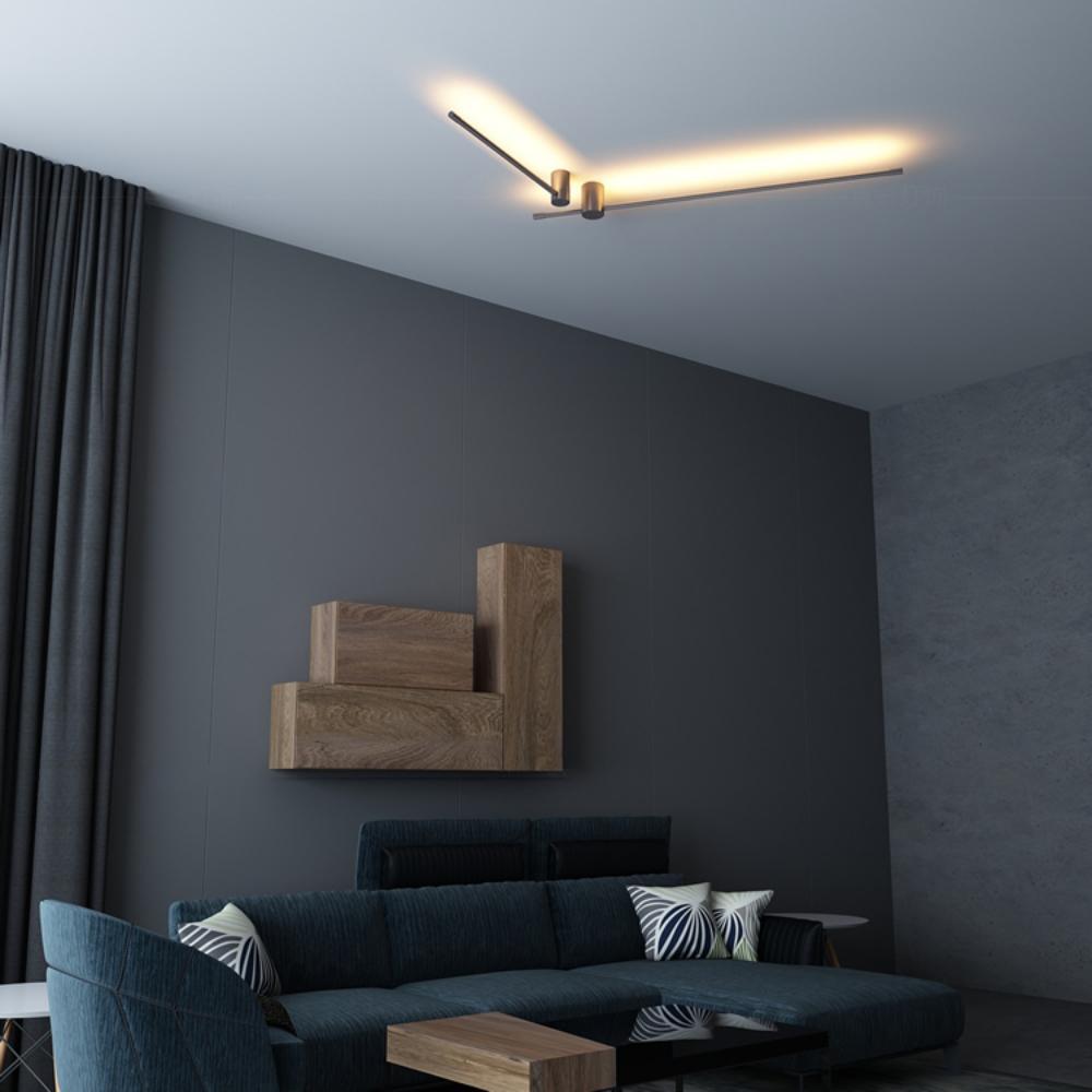 Rechargeable LED Wall Light - Modern Linear Design for Bedroom, Hallway & Staircase Lighting | Energy-Efficient Home Decor