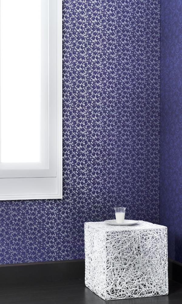 Adore Purple Rose Floral Wallpaper SR1795 - Elegant Peel and Stick Wallpaper for Bedroom, Living Room, Nursery Decor | Self-Adhesive Removable Wallpaper for Home Renovation