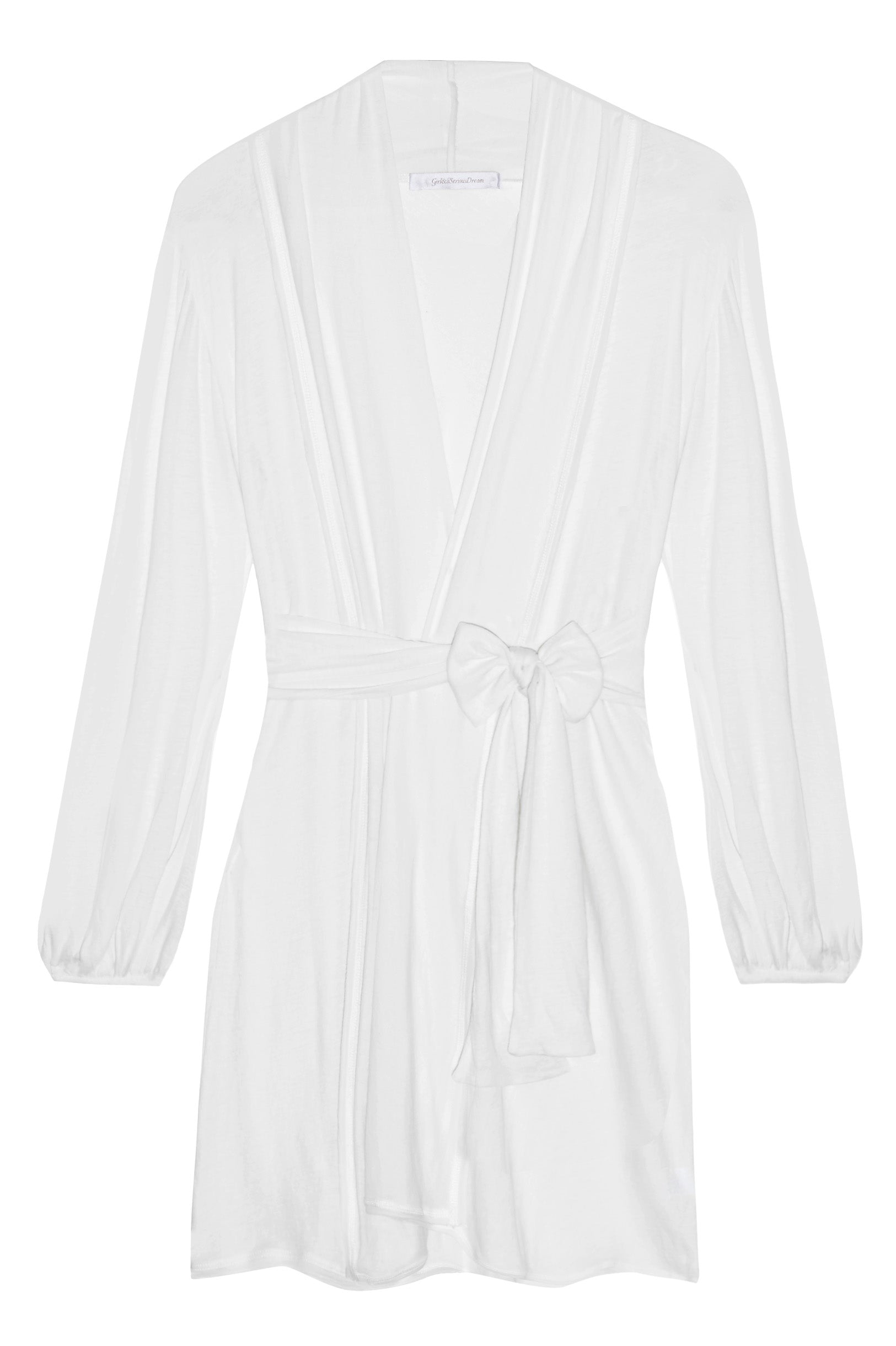 Premium Pima Cotton Robe for Women - Soft & Luxurious Ivory Bathrobe - Spa, Hotel, Home Relaxation Wear