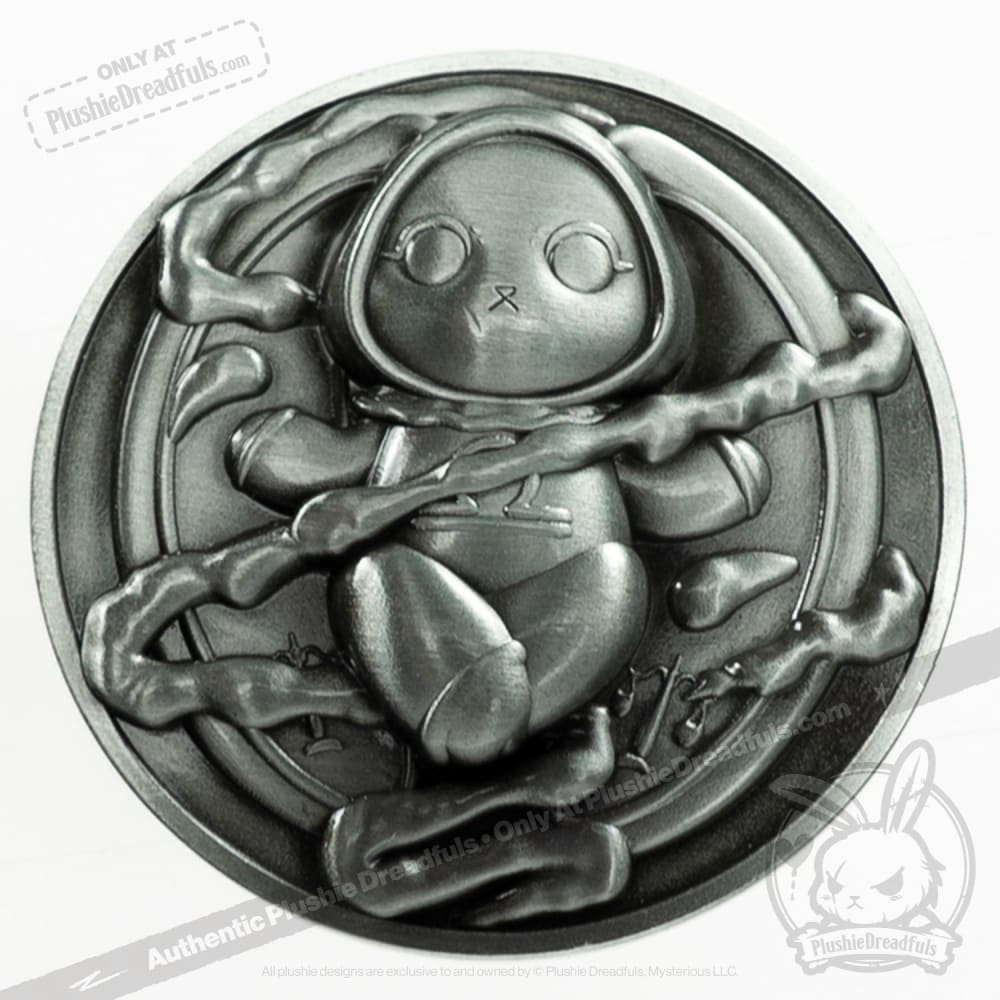 Plushie Dreadfuls Collectible Zodiac Rabbit Coin - Cute Animal-Themed Coin for Collectors, Gifts & Home Decor | Perfect for Chinese New Year, Birthday Presents & Coin Collections