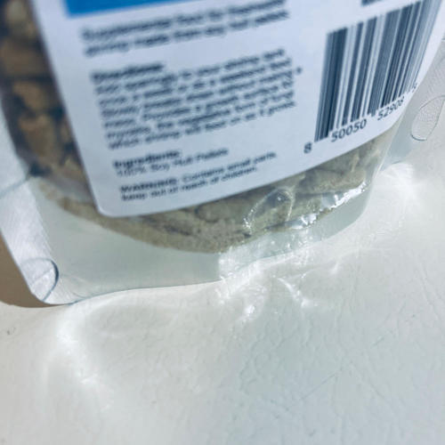 Premium Natural Soy Hull Pellets for Freshwater Shrimp - 4oz | High Protein Shrimp Food | Perfect for Nano Tanks, Aquascaping & Breeding Tanks