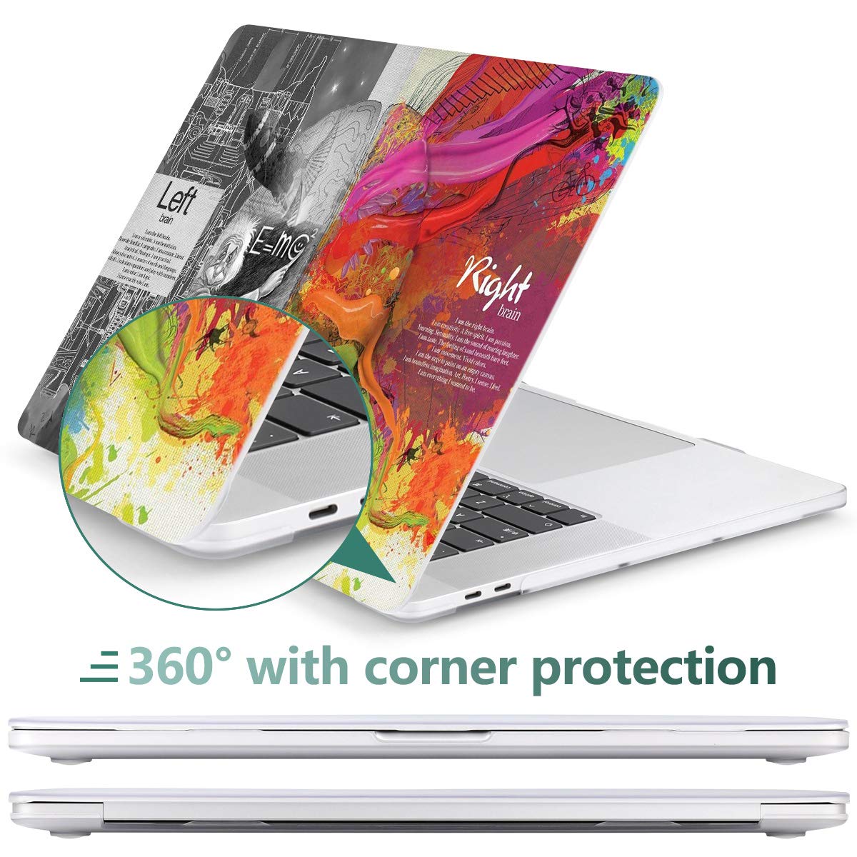 DONGKE Hard Plastic Protective Case Cover for MacBook Pro 16 inch (2019-2020 Model A2141) - Compatible with Retina Display & Touch Bar | Slim Shell for MacBook Pro 16