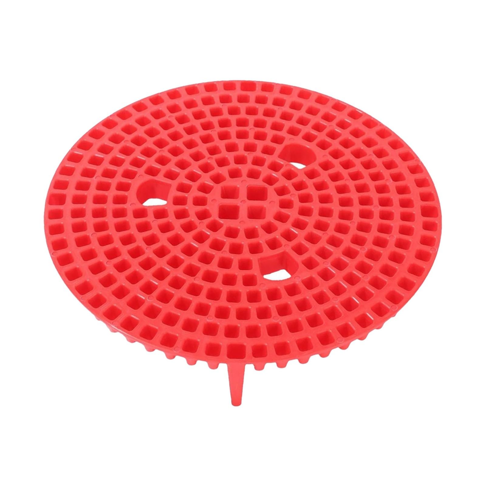 Premium Car Wash Bucket Insert with Grit Trap - Durable Auto Wash Filter for Cars, Motorcycles & Boats - Wear-Resistant Cleaning Tool for Separating Dirt & Debris (Red) - Perfect for Garage, Driveway & Outdoor Vehicle Cleaning