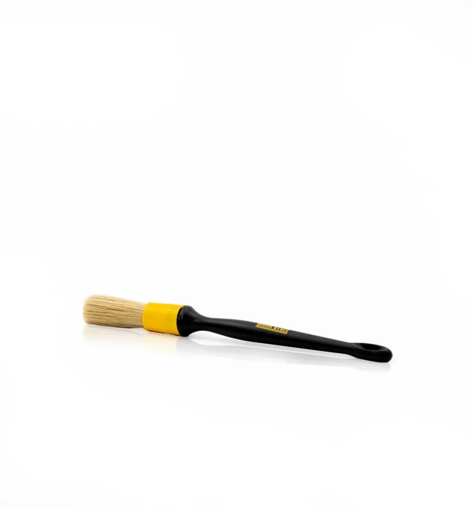 WORK STUFF Short Detailing Brush - Premium Car Detailing Tool for Interior Cleaning, Dashboard, Vents & Tight Spaces - Perfect for Auto Enthusiasts & Professional Detailing