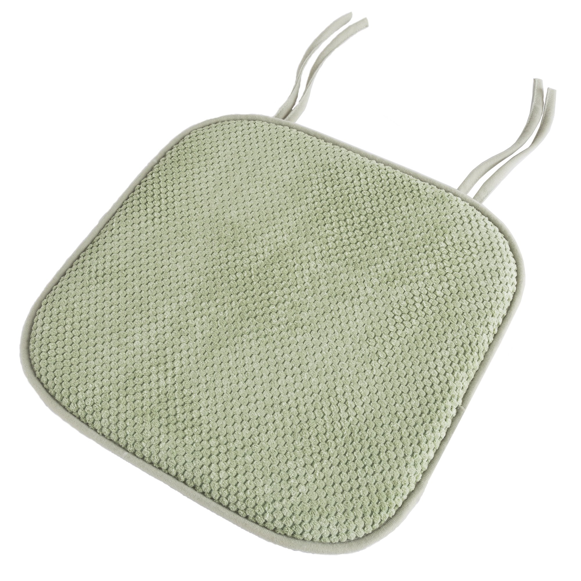 Premium Green Chair Cushion for Home & Office - Soft & Comfortable Seat Pad for Dining Chairs, Office Chairs, and Living Room Furniture - Enhances Comfort & Style