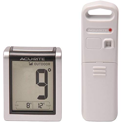 Wireless Indoor Outdoor Thermometer - Digital Temperature Humidity Monitor for Home, Garden, Greenhouse & Patio