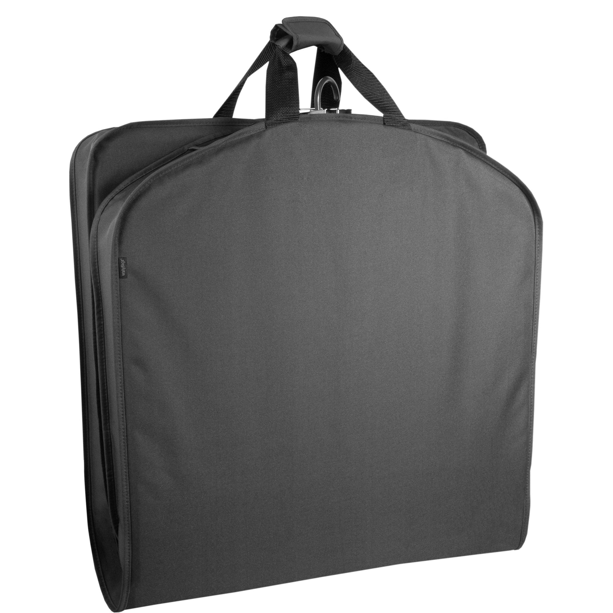 Wally Bags 40 Inch Large Travel Garment Bag with Sturdy Handles - Perfect for Business Trips, Weddings & Airplane Carry-On Luggage