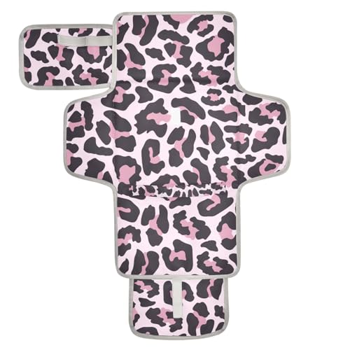 Pink Leopard Printed