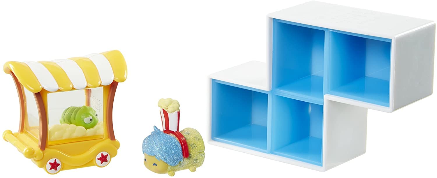 Disney Tsum Tsum Fun At The Movies Basic Display Playset - Blue Collectible Toy Set for Kids & Disney Fans | Perfect for Playtime, Movie Nights & Disney Themed Parties