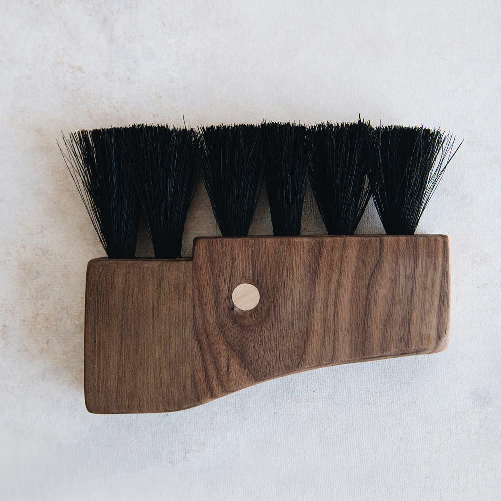 Premium Large Wooden Counter Brush No. MT0945 - Natural Wood Kitchen Cleaning Brush for Countertops, Sinks & Stovetops - Ideal for Home & Restaurant Use