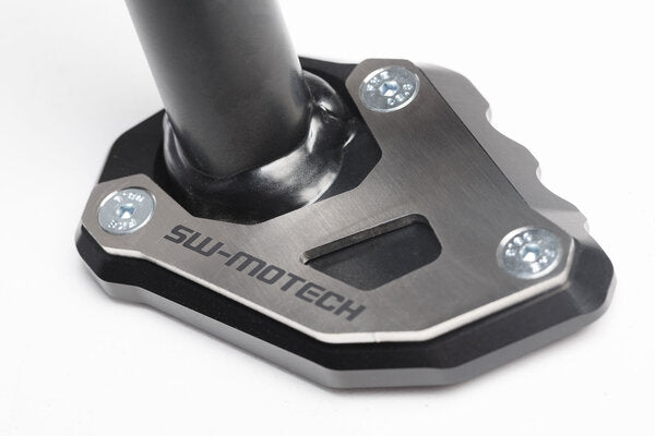 SW-MOTECH Side Stand Foot Enlarger for BMW R1200GS & R1250GS - Motorcycle Kickstand Support Pad for Better Stability on Soft Ground