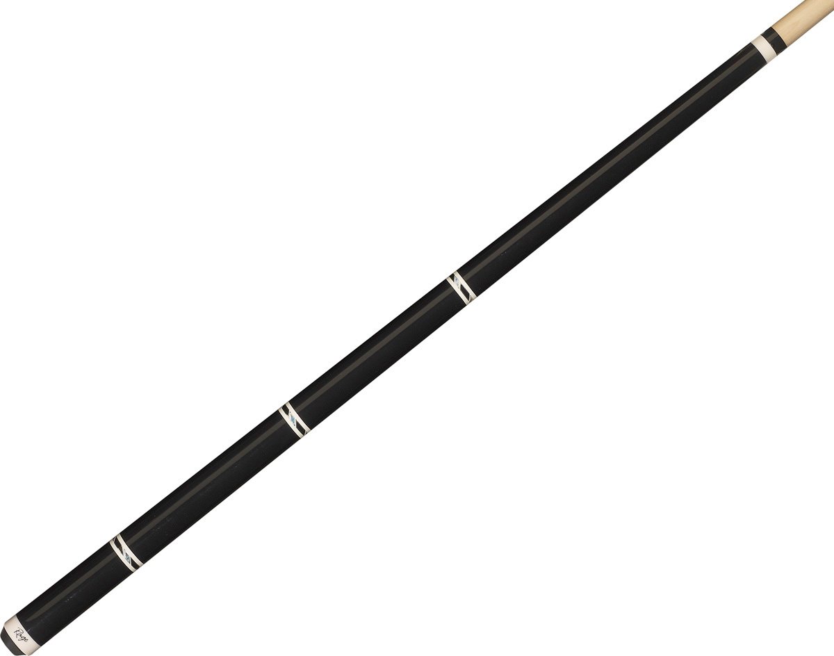 Rage Cues Knight Pool Cue Stick - Metallic Black Finish with Decorative Ring Design for Professional & Recreational Play | Perfect for Billiards Tournaments, Home Game Rooms & Bars