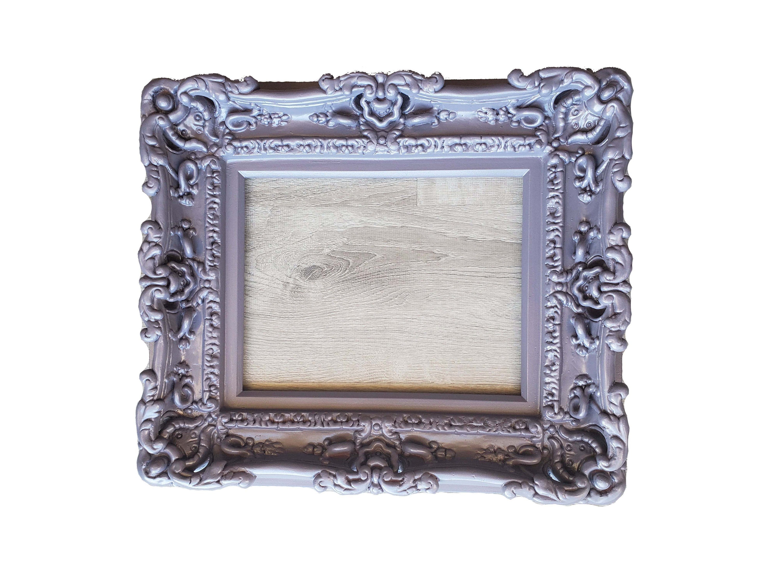 11x14 Picture Frame - Elegant Purple Classic Colonial French Style Photo Frame for Wall Decor, Home Office, Gallery Displays & Gift Giving