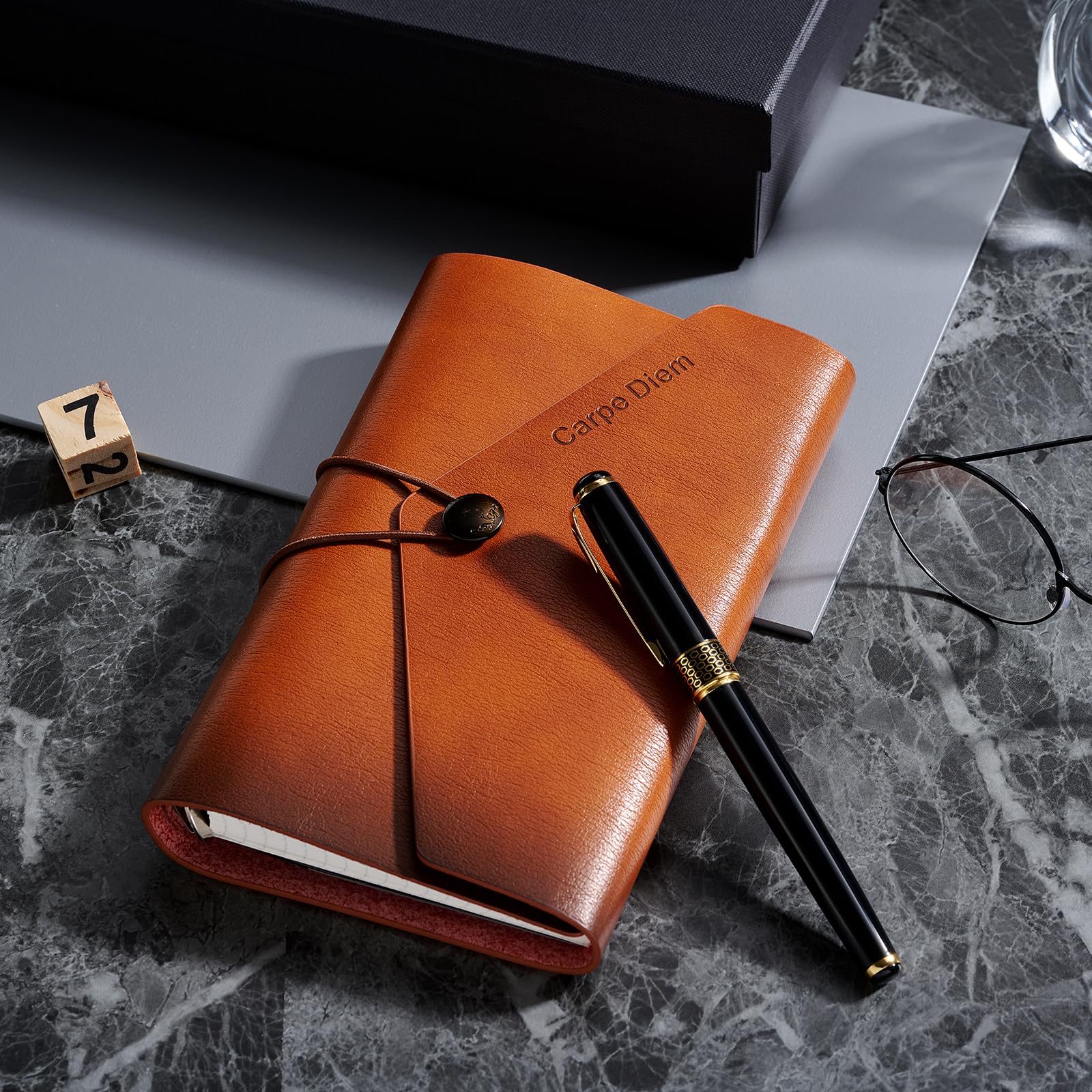 Premium Engraved Pen Set for Men - Elegant Graduation, Teacher's Day & Christmas Gift for Husband, Father, Son - Perfect for Office, Business Meetings & Special Occasions