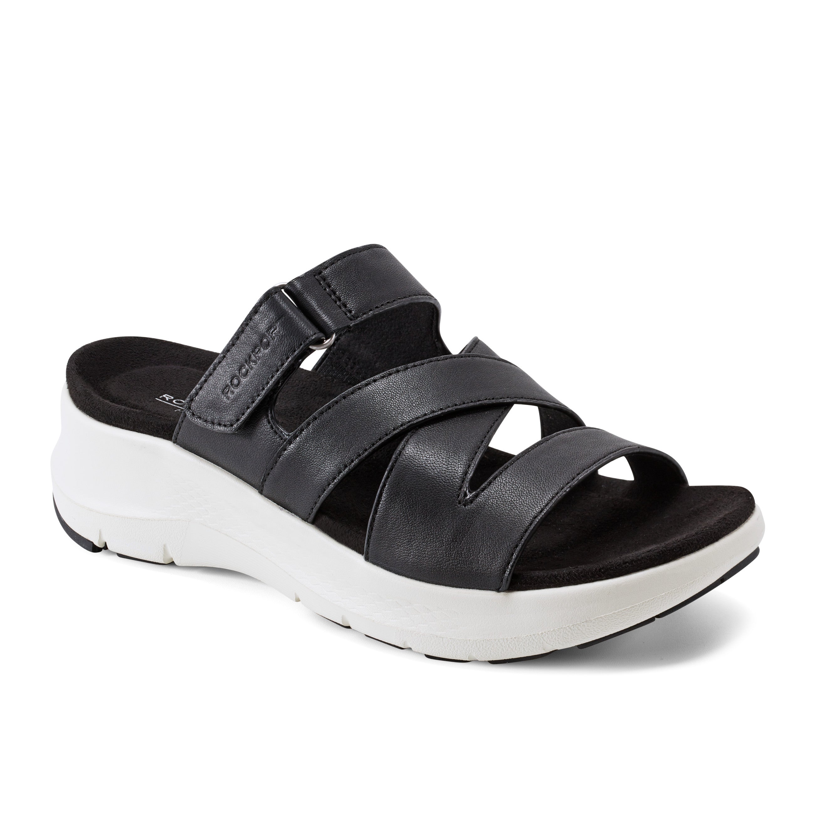 Women's Qwyn Slip-On Open Toe Strappy Casual Sandals - Comfortable Summer Walking Shoes for Beach, Vacation & Everyday Wear