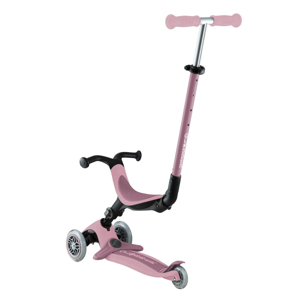Globber Go Up Active Ecologic Foldable Scooter for Kids & Adults - Lightweight Commuter Scooter for Urban Travel, School, Park & Outdoor Adventures