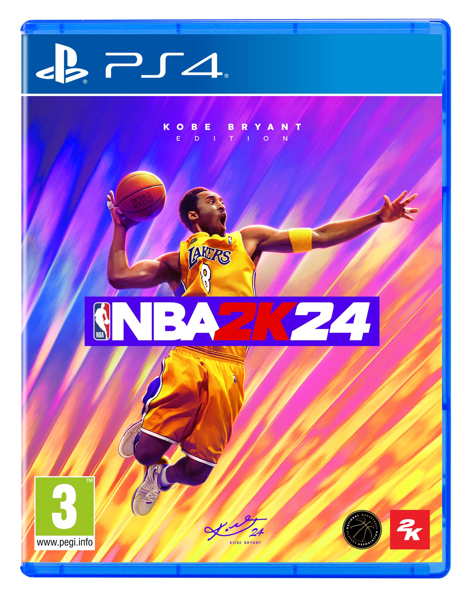 NBA 2K24 Standard Edition - Kobe Bryant Tribute - PlayStation 4 Game (Amazon Exclusive) | Basketball Video Game for PS4 Fans & Sports Enthusiasts