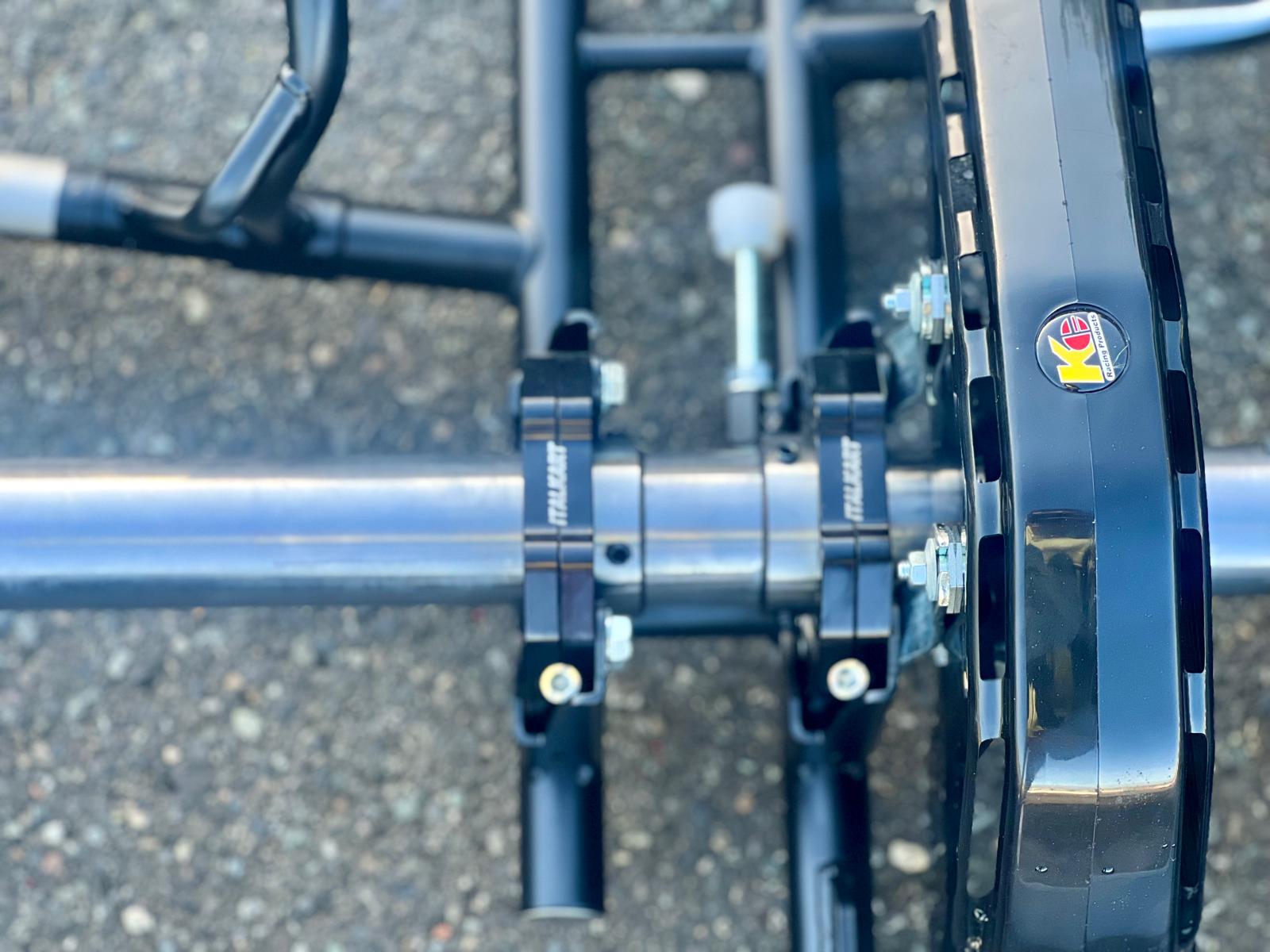 2025 Italkart Laguna KF/Tag Chassis - Premium Black Edition Racing Kart Frame for Competitive Karting | Perfect for Track Racing & Professional Karting Events