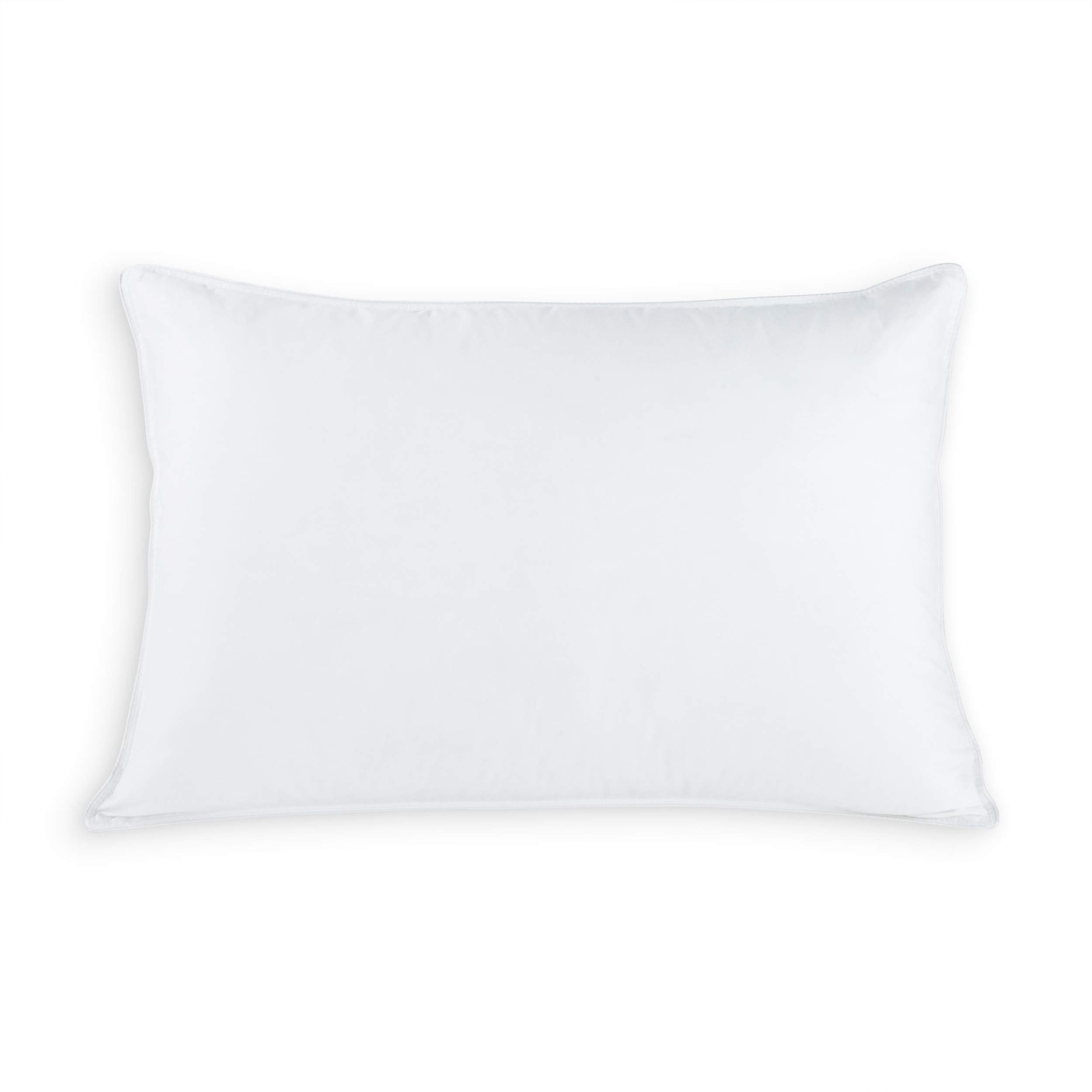 Downlite Spira® Medium Density Pillow - Queen Size Cluster Puff Fiber Pillow for Side & Back Sleepers - Breathable & Supportive Bed Pillow for Neck Pain Relief