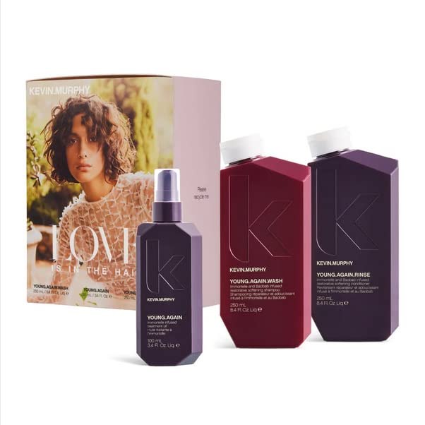 Love Is In The Hair - Hydrating Shampoo & Conditioner Set for Soft, Shiny Hair | Perfect for Daily Hair Care & Gifting