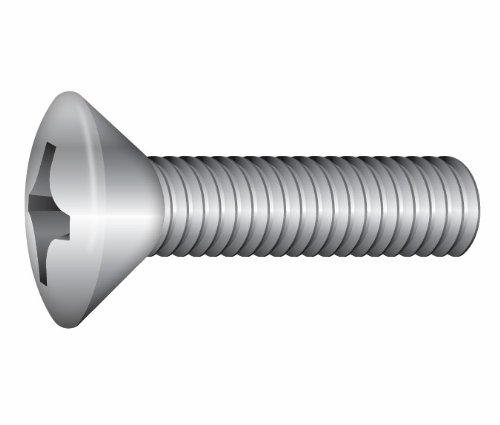 Stainless Steel M6 x 25mm Machine Screws (100 Pack) - Perfect for DIY Projects, Furniture Assembly, and Home Repairs