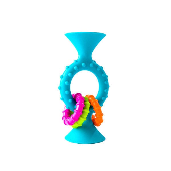 Fat Brain pipSquigz Loops - Sensory Fidget Toy for Kids & Adults, Stress Relief & Focus Aid - Perfect for Home, Office & Classroom Use (Teal)