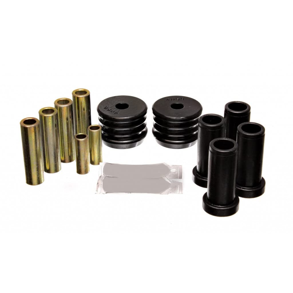 Energy Suspension Rear Control Arm Bushing Set for BMW 2002 (1966-1975) - Black 12.3102G | High-Performance Suspension Upgrade for Classic BMW Restoration & Track Use