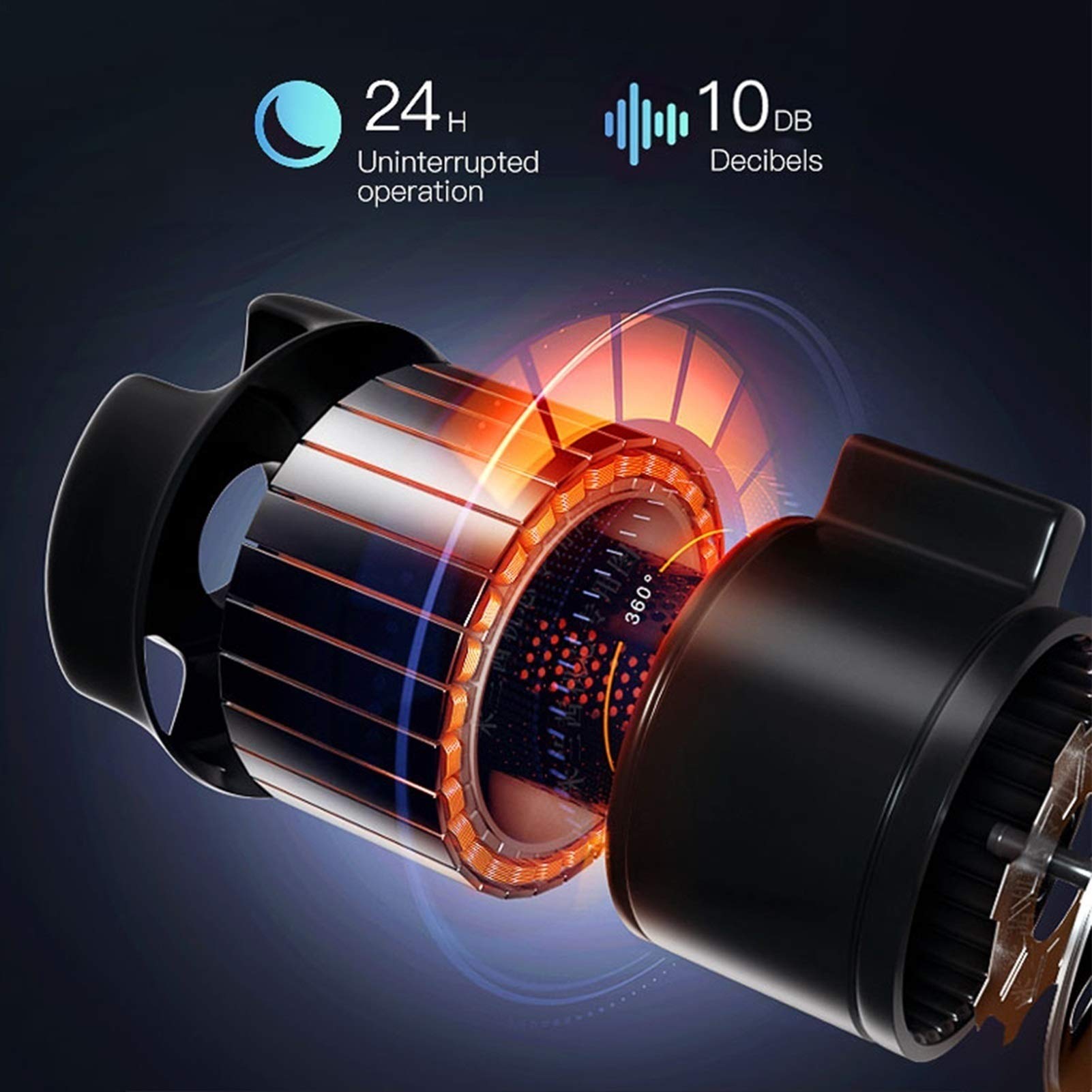 Automatic Watch Winder with LED & LCD Screen - Quiet Motor for Jewelry Storage | Home & Office Use