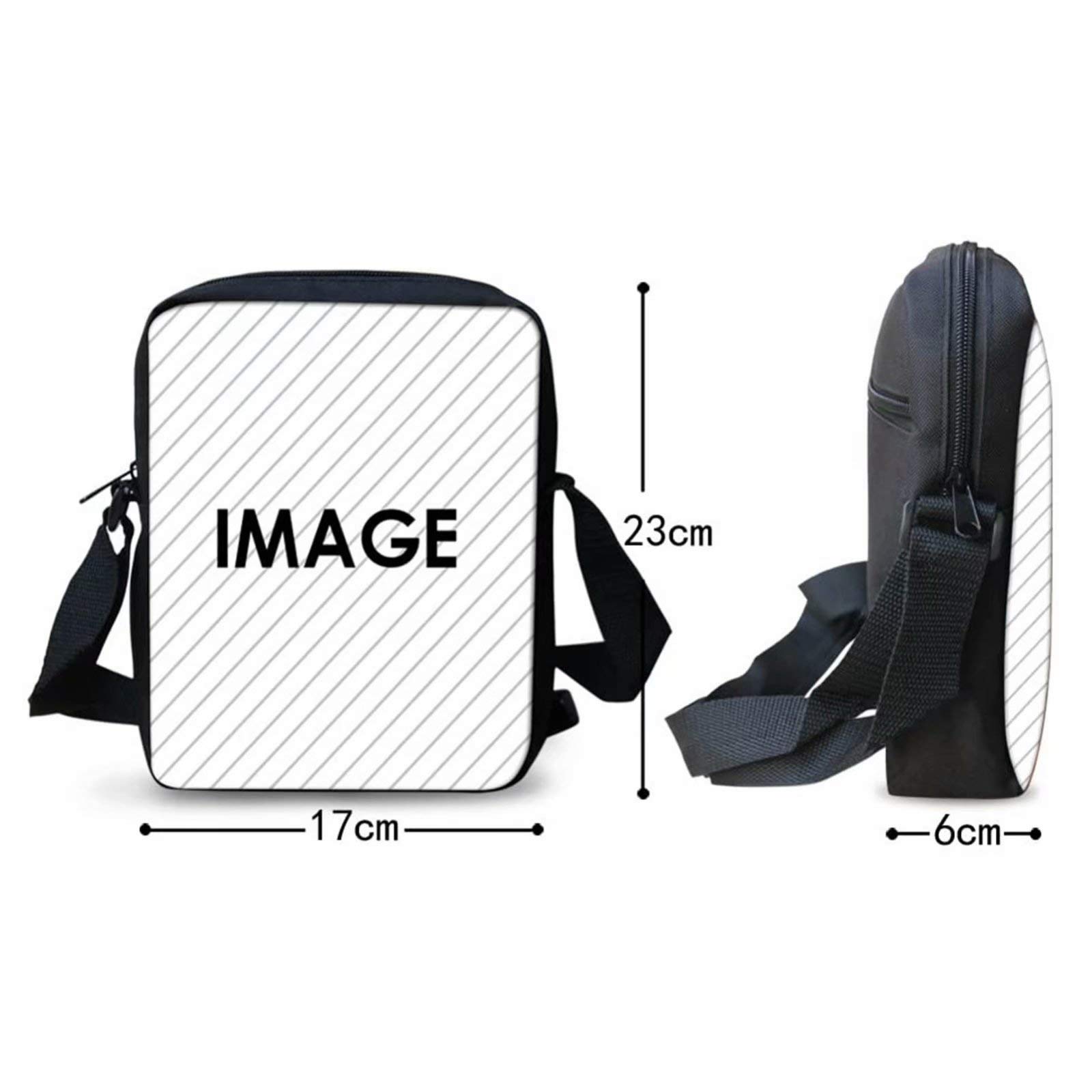 Rock Skeleton Skull Print Mini Crossbody Bag for Men & Women - Stylish Messenger Purse with Phone & Wallet Pockets (Black) - Perfect for School, Travel, and Daily Use