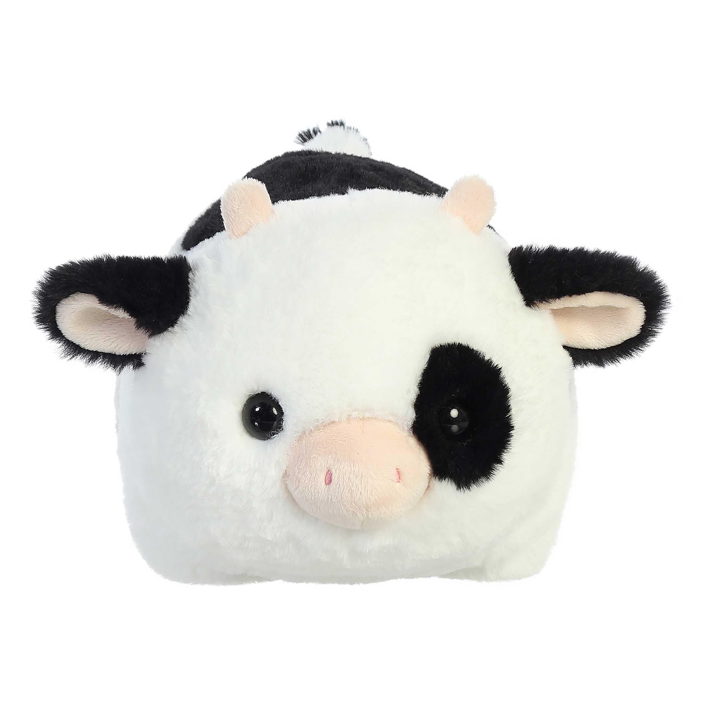 Aurora® Adorable Spudsters™ Tutie Cow Plush Toy - 10 Inch Soft White Stuffed Animal for Kids, Best Comforting Cuddles & Playful Companion - Perfect for Nursery Decor, Birthday Gifts & Bedtime Snuggles