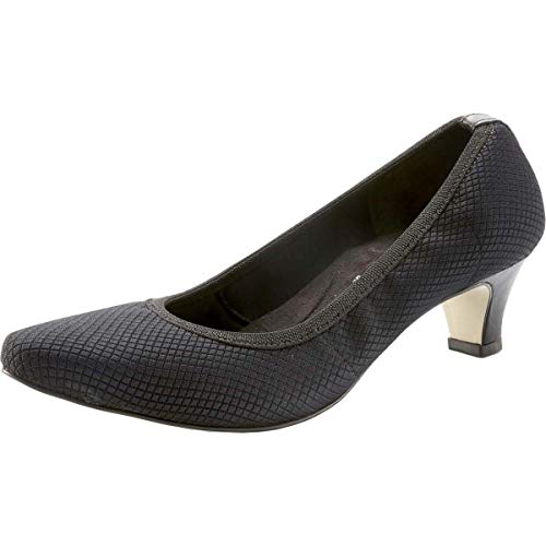 Black Textured Stretch Fabric