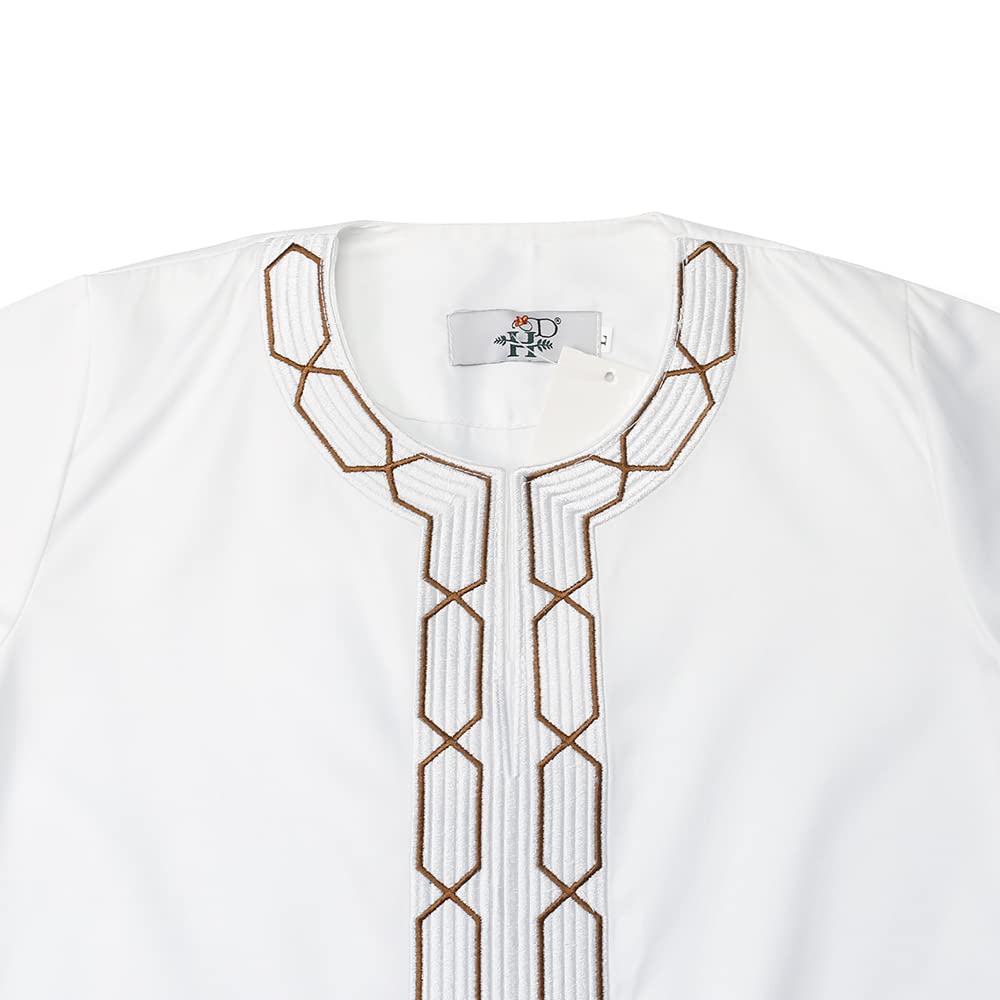 Premium African Kids Dashiki Outfit Set - Embroidered Shirt & Pants for Boys | Traditional Cultural Wear for Parties, Festivals & Special Occasions