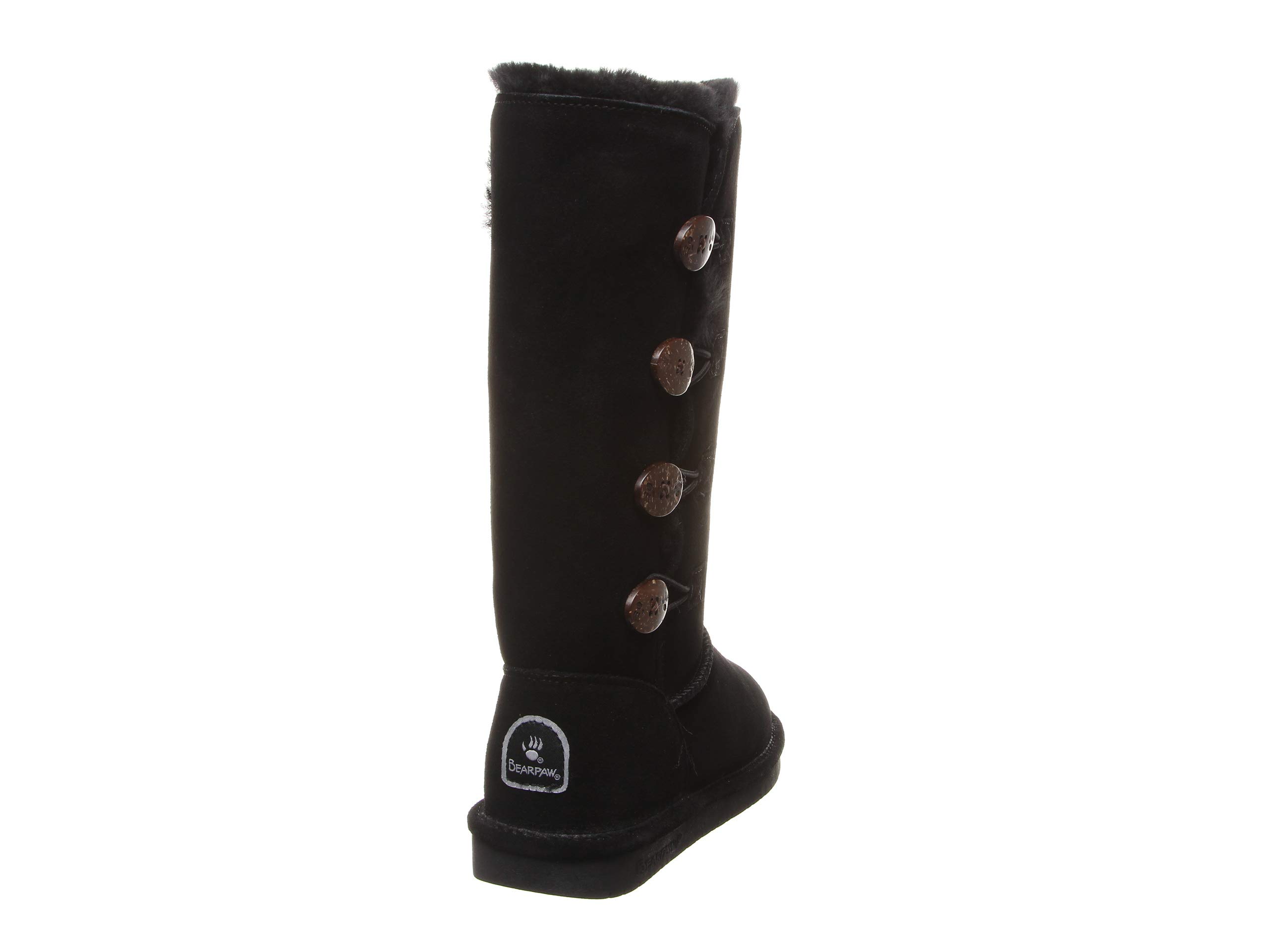 BEARPAW Women's Lori Suede Slip-On Winter Boots - Comfortable & Warm, Multiple Colors - Perfect for Casual Outings, Snow Days & Cold Weather Wear
