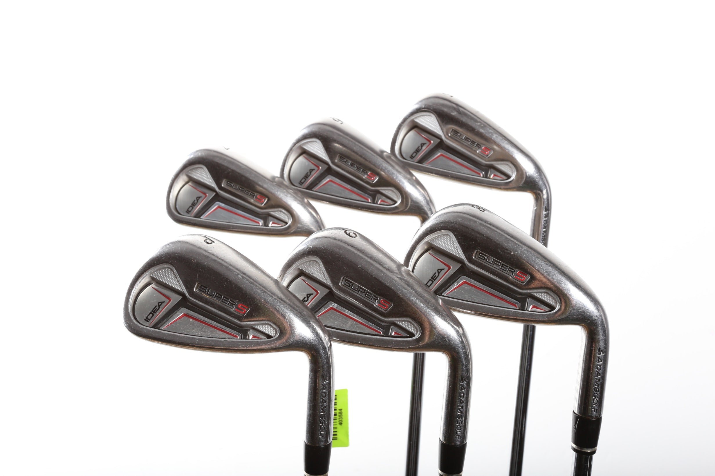 Adams Idea Super S Iron Set - Right Handed 5-PW Stiff Flex Golf Clubs for Men | Perfect for Driving Range & Course Play