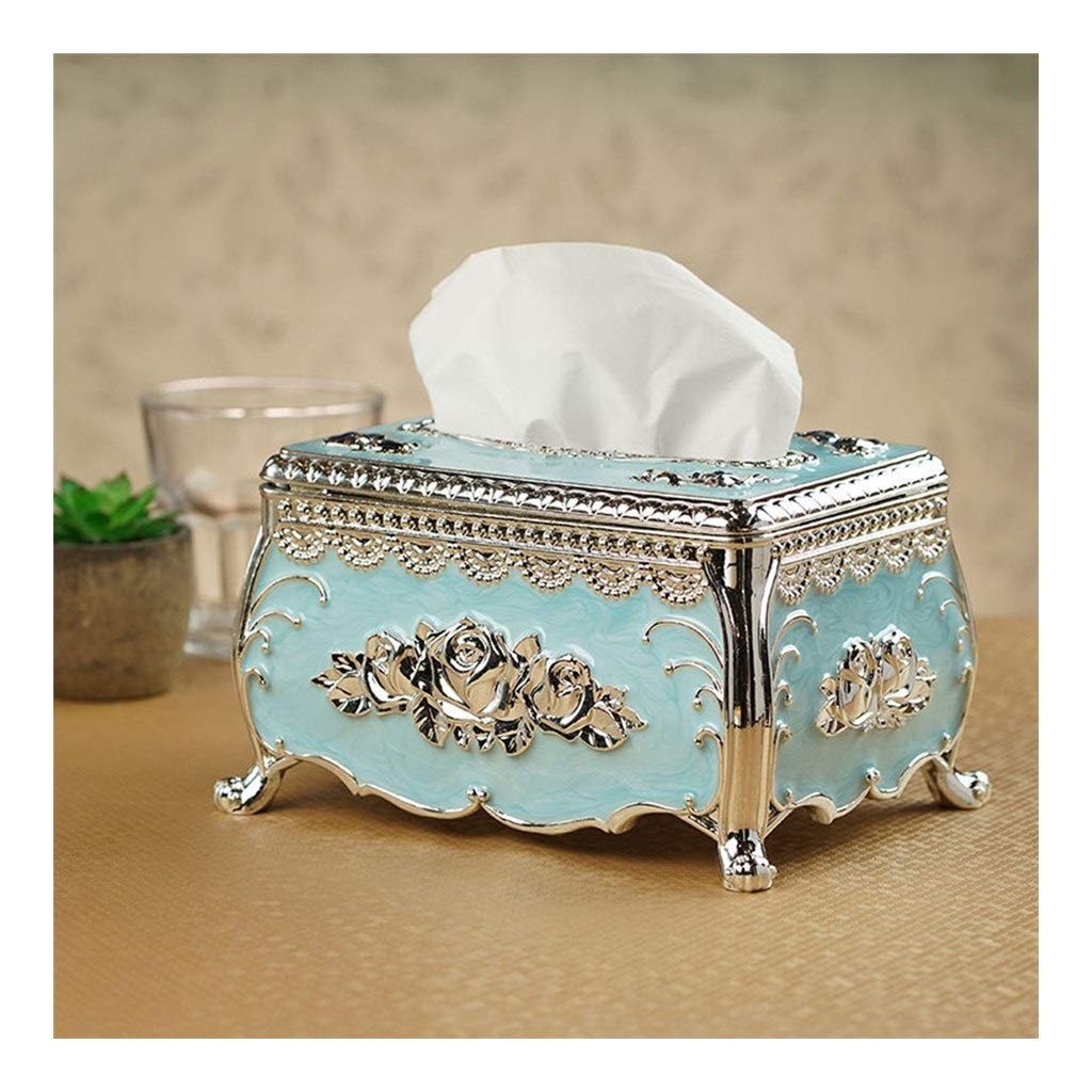Stylish Tissue Box Holder & Napkin Dispenser for Home, Office, Car - Decorative Pumping Paper Case Cover (Color: C) | Perfect for Living Room, Bathroom, Desk & Automotive Use