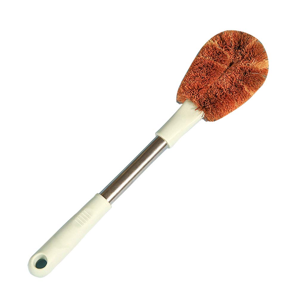 Eco-Friendly Coconut Coir Dish Scrubber Brush - Natural Kitchen Cleaning Brush for Pots, Pans & Utensils - Perfect for Sustainable Home Cleaning & Zero Waste Lifestyle