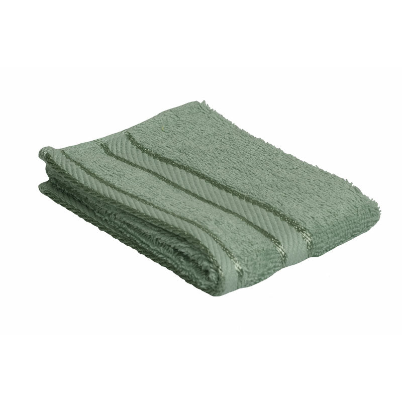 Premium 100% Cotton Frost Green Bath Towels & Face Washers - Soft, Absorbent & Quick-Drying for Spa, Gym & Home Use