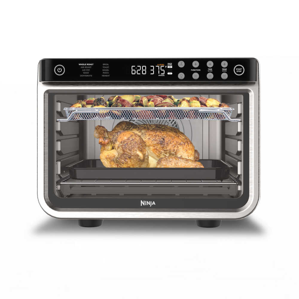 Ninja Foodi XL Air Fryer Oven - 12-in-1 Countertop Convection Oven with Air Fry, Roast, Bake, Broil & Dehydrate Functions - Perfect for Small Kitchens, Dorms & RV Cooking