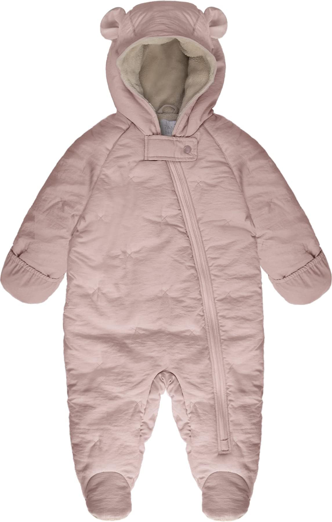 7AM Enfant Baby Jumpsuit Coat - Airy Zipper Jumpsuit for Boys & Girls, Water Repellent Soft Cotton Warm Outerwear | Perfect for Winter Walks, Outdoor Play & Stroller Rides