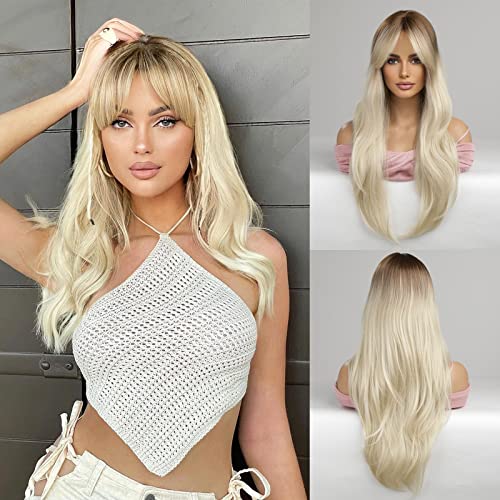 Light Blonde Bang