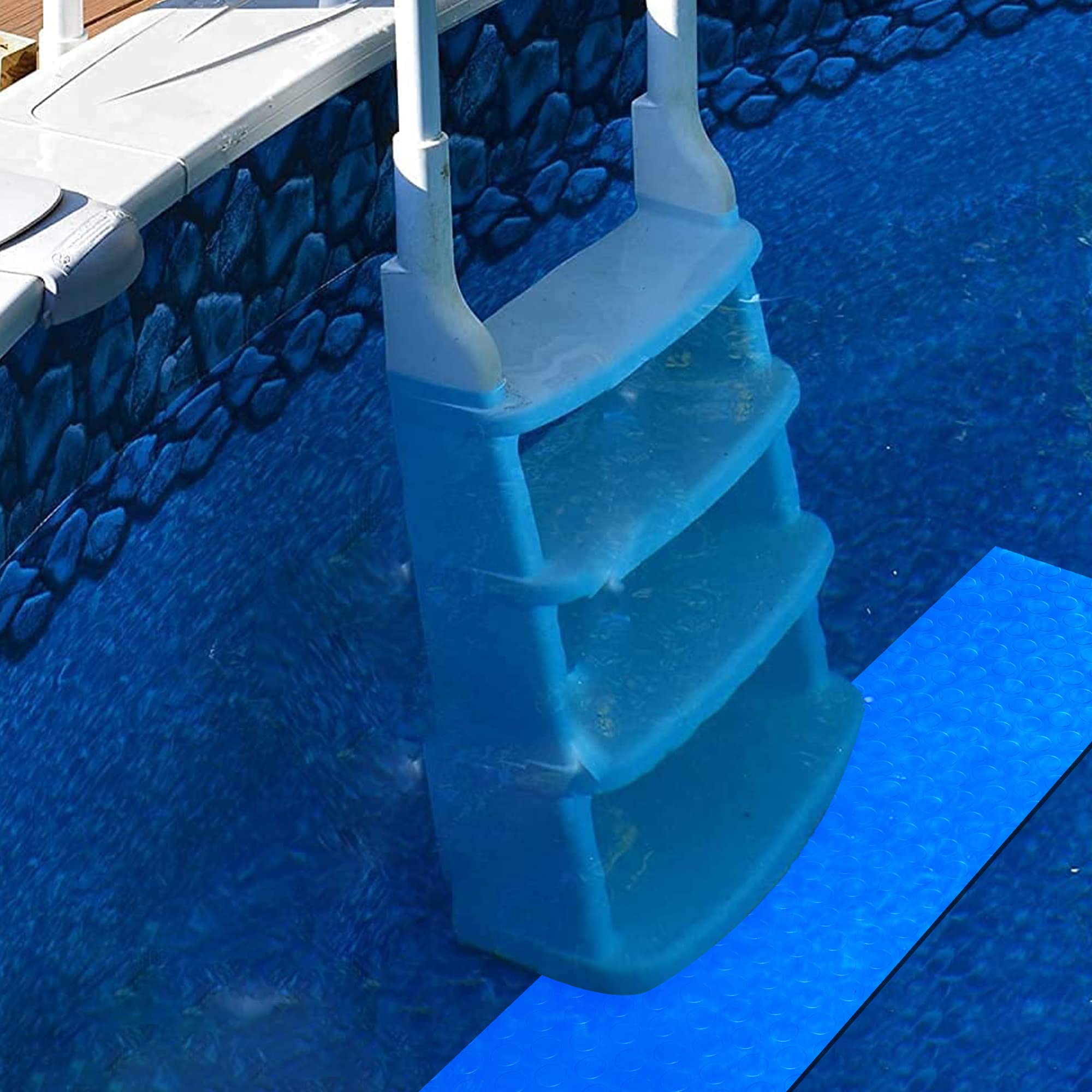 2-Pack Non-Slip Swimming Pool Ladder Pads - 36
