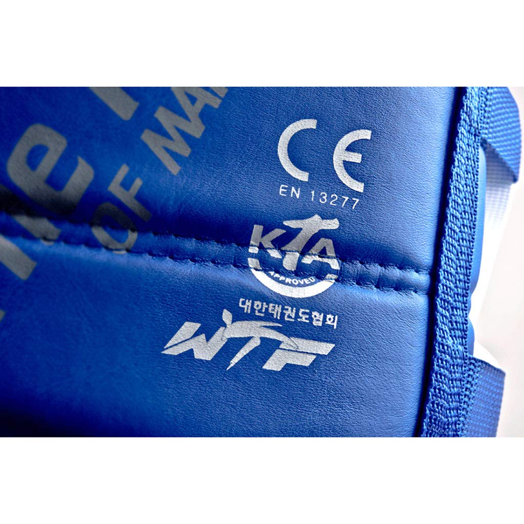 MOOTO Korea Taekwondo Reversible Chest Guard - WTF Approved TKD Protector Gear for MMA & Sparring - Adult Size 2_S - Perfect for Training, Competition & Martial Arts Practice