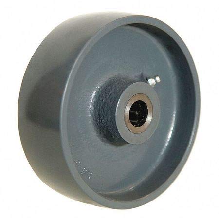 Heavy Duty Caster Wheels 6 Inch 2500 lb Capacity - Industrial Casters for Carts, Workbenches, and Equipment Mobility