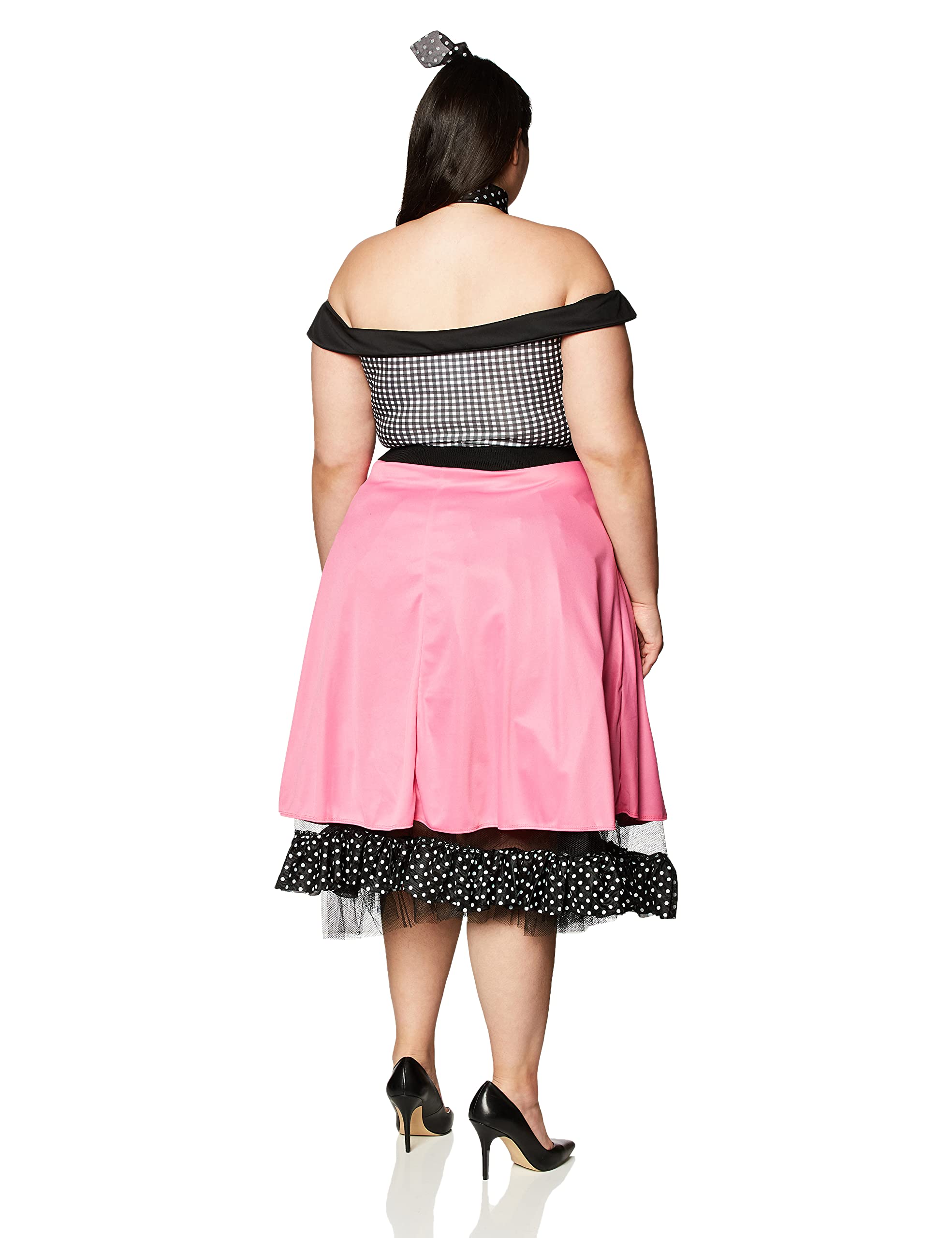 California Costumes Women's Nifty 50's Adult Retro Dress - Vintage 1950s Style Poodle Skirt Outfit for Halloween, Cosplay & Themed Parties