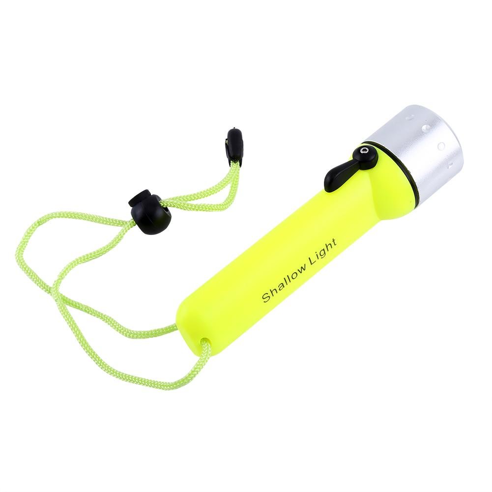 180LM Waterproof LED Dive Light - Submersible Flashlight for Underwater Diving, Snorkeling & Outdoor Adventures - Perfect for Night Fishing, Camping & Emergency Use