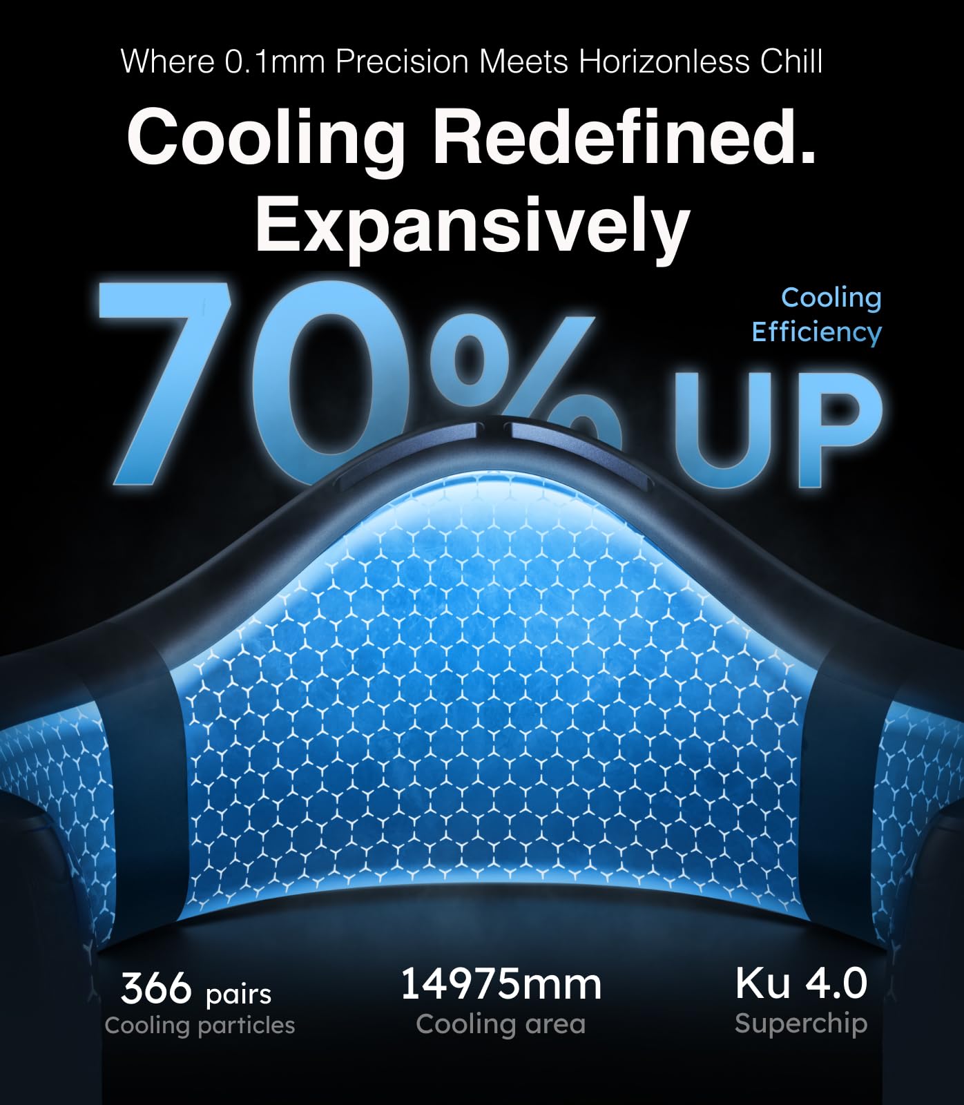TORRAS COOLiFY Cyber Neck Fan 2025 - Upgraded Wearable Air Conditioner with 6000mAh Rechargeable Battery & 3D Cooling Tech | Portable Personal Fan for Outdoor Sports, Office, Travel, and Home Use | Blows Cold Air for Ultimate Comfort