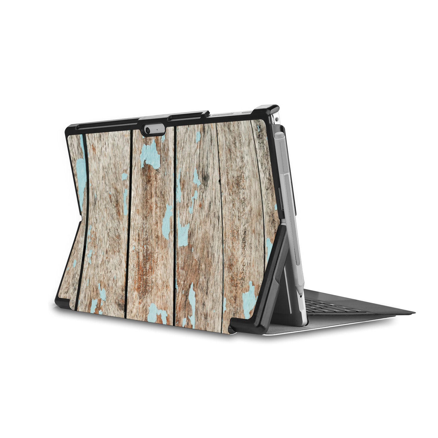 Premium Wooden Case for Microsoft Surface - Durable & Stylish Protection for Laptops - Perfect for Work, Travel, and Home Use