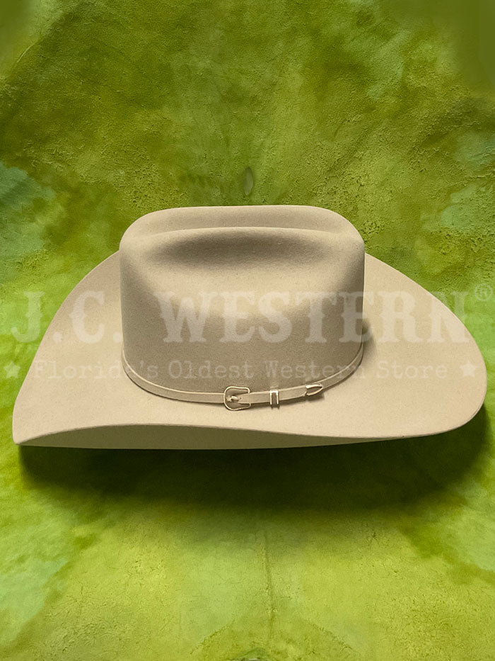 Resistol RFCTLM 754071 George Strait Collection Silverbelly Felt Cowboy Hat for Men - Western Style, Outdoor Rodeo & Country Music Events