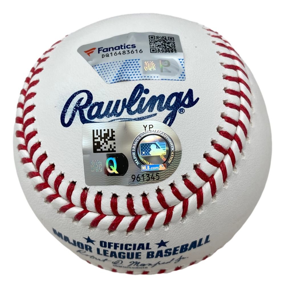 Chase Utley Autographed Philadelphia Phillies Official MLB Baseball - Certified Fanatics Memorabilia for Collectors and Sports Fans - Perfect for Display, Gifts, and Home Decor