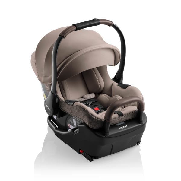 Britax Romer Juni Infant Car Seat with Versa Base - Safe & Comfortable Baby Car Seat for Newborns to 35 lbs - Perfect for Travel, Shopping & Daily Commutes